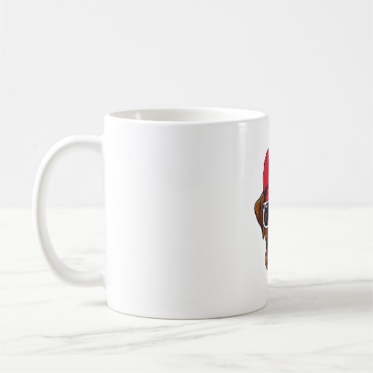 Mug Boxer Chien USA (Gauche)