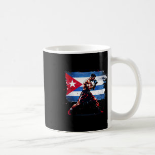 Mug Boxer cubain - Fierté Cuba Boxe Vintage gants