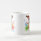 Mug Boxer Dog Color Splash (Centre)