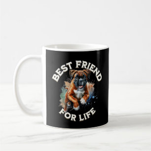 Mug Boxer Dog Meilleur Ami Pour La Vie