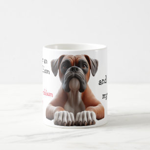 Mug Boxer drôle