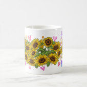 Mug Boxer Lover Sunflower Dog Trainer Floral (Centre)