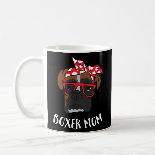 Mug Boxer Maman Boxer Mama Pour Boxer Maman (Gauche)