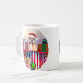 Mug Boxer Noël Surprise (Devant gauche)