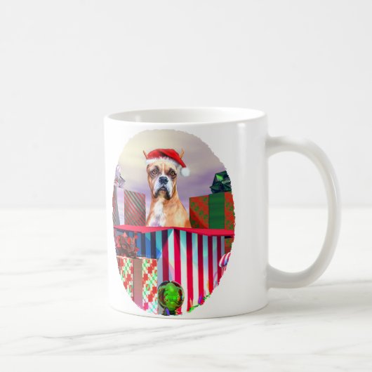 Mug Boxer Noël Surprise (Droite)