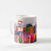 Mug Boxer Noël Surprise (Devant gauche)