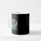 Mug Boxer Octopus Lover Ocean Sea Creator Funny Boxin (Devant gauche)