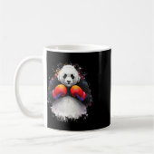 Mug Boxer Panda Boxer Aquarelle Drôle Avec Boxe (Gauche)