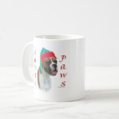 Mug Boxer Santa Paws (Devant gauche)
