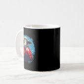 Mug Boxer Sheep With Boxing Gloves Kickboxing Funny Bo (Devant gauche)