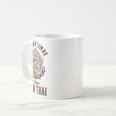 Mug Boxer Thaï Muay Boxer Art De 8 Membres (Devant gauche)