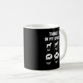 Mug Boxer Things Do Spare Time Funny Dog Mom Dad (Devant droit)