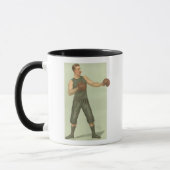 Mug Boxer vintage avec troncs verts longs (Gauche)