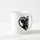 Mug Boxeur (Devant droit)