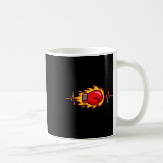 Mug Boxeur Boxe Kickboxing Gants de Boxe Compétitions (Droite)