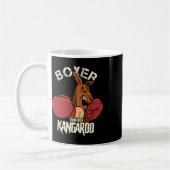 Mug Boxeur Boxe Kickboxing S'entraîner Comme Un Kangou (Gauche)