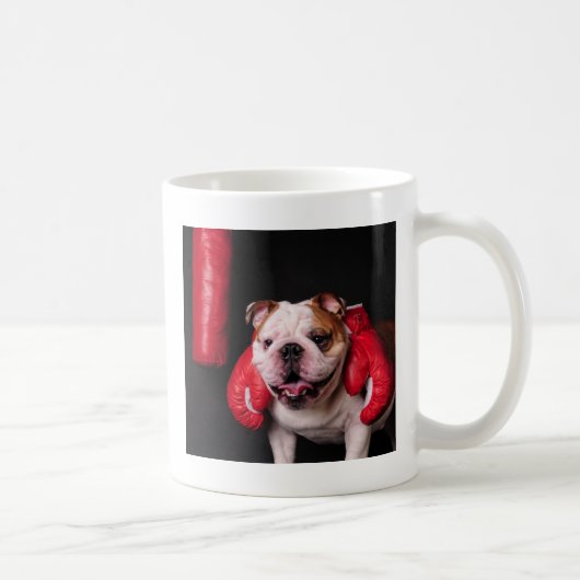 Mug Boxeur de bouledogue (Droite)
