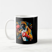 Mug Boxeur de kickboxing amateurs de chiens de boxe dr (Gauche)