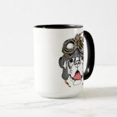 Mug Boxeur de Steampunk (Devant droit)