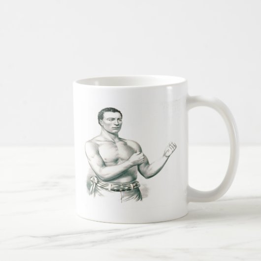 Mug Boxeur John C. Heenan - le champion de (Droite)