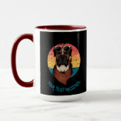 Mug Boxeur Votre Message Textuel (Gauche)