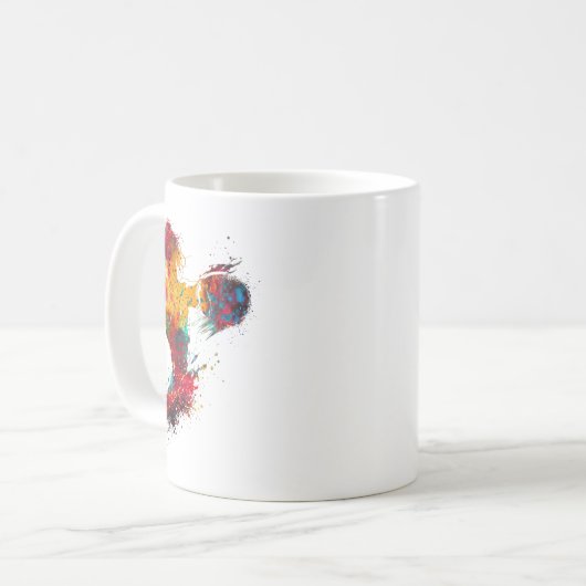 Mug Boxeuse (Devant gauche)