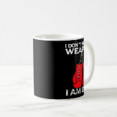 Mug Boxing Gloves I Don't Need A Wean Combat Boxer  (Devant droit)