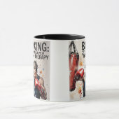 Mug “Boxing – It’s Cheaper Than Therapy Mug” (Centre)