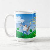 Mug Boy Painting Skies (Gauche)