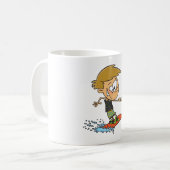 Mug Boy Wakeboard Fun Summer Sports nautiques (Devant gauche)