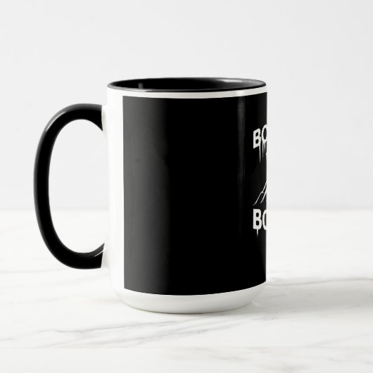 Mug Boyage de snowboard (Gauche)