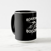 Mug Boyage de snowboard (Devant gauche)