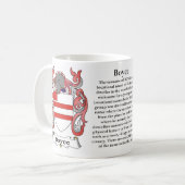 Mug Boyce, origine, signification et la crête (Devant gauche)