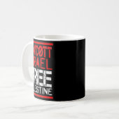 Mug Boycott Israel Palestine Gaza War Awareness  (Devant gauche)