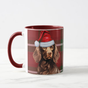 Mug Boykin Spaniel Chien Red Holiday Jour férié Noël