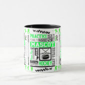 Mug Boys Hockey Terminologie Neon Green (Centre)
