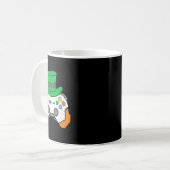 Mug Boys St Patricks Day Video Game Controller Mens Ir (Devant gauche)