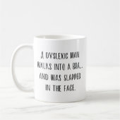 Mug Bra masculine dyslexique (Gauche)