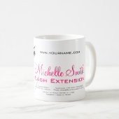 Mug Bracelet de cheveux et de beauté Extension marque (Devant droit)