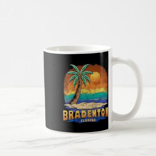 Mug Bradenton Florida Vintage Souvenir déshabillé (Droite)