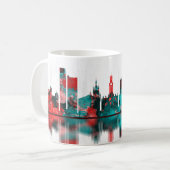 Mug Bradford England Skyline (Devant gauche)