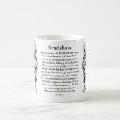 Mug Bradshaw, l'origine, signification et la crête (Centre)