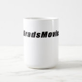 Mug BradsMovies Logo Design sur un (Centre)