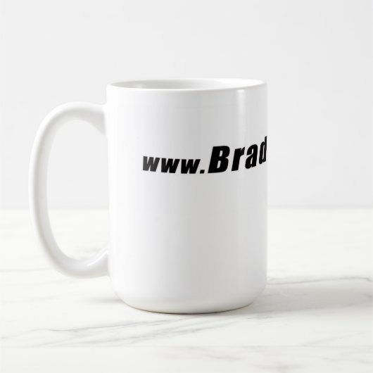 Mug BradsMovies Logo Design sur un (Gauche)