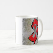 Mug Brain Cancer Awareness in New Jersey  (Devant droit)