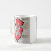 Mug Brain Cancer Awareness in New Jersey  (Devant gauche)