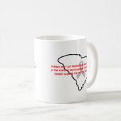 Mug Brain Cancer Awareness in South Carolina  (Devant droit)