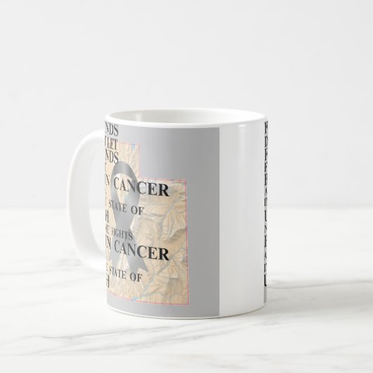Mug Brain Cancer Awareness in Utah (Devant gauche)