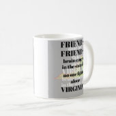 Mug Brain Cancer Awareness in Virginia  (Devant droit)