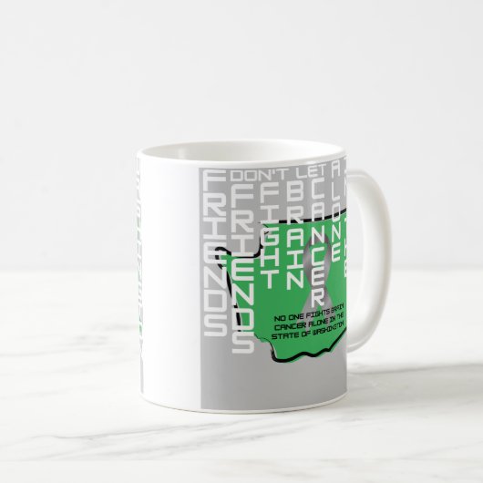 Mug Brain Cancer Awareness in Washington  (Devant droit)